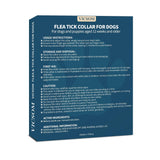 Flea and Tick Collar for Dogs 4 Pack, 32 Months Prevention, Waterproof, Adjustable for Small Medium Large Dogs Puppies (Black)