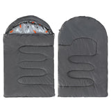GeerDuo Dog Sleeping Bag Waterproof Warm Packable Dog Bed Mat with Storage Bag for Indoor Outdoor Travel Camping Hiking Backpacking (Grey)