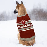 Pets First NCAA Alabama Crimson Tide Dog Sweater, Size Small. Warm and Cozy Knit Pet Sweater with NCAA Team Logo, Best Puppy Sweater for Large and Small Dogs, Team Color (AL-4179-SM)