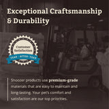 Snoozer Pet Products Luxury Rectangle Cozy Cave, Wag Collection, Medium, Ramey Oxford