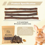 ARTKIDA 900g Apple Sticks Wood Chew Sticks Toys for Rabbits Chinchillas Guinea Pigs Hamsters Bunny Molar Chew Treats Toys for Teeth, Small Animals Snacks