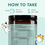 Dr. Mercola Bark & Whiskers Joint Support - Joint & Cartilage Support for Cats & Dogs - with Collagen, MSM, Green-Lipped Mussel Extract & Hyaluronic Acid - 1.69 oz