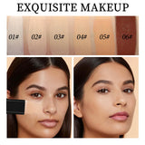 Face Foundation Contour Stick Long-wear Lightweight Brighten Stick Blemish Contouring Face Concealer Beauty Makeup 05#DEEP WHEAT COLOR
