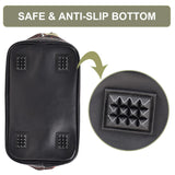 GOOPAWS Dog Purse Carrier for Small Dogs, Soft-Sided Tote Bags with Pocket Dog Travel Supplies Portable Dog Sling with Anti-Slip Bottom