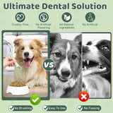Dog Dental Powder, Dog Teeth Cleaning Powder, Dog Dental Care, Targets Tartar & Bad Breath Dog Teeth Cleaning, Green