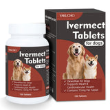 Young Heart for Dogs, lvermect Tablets for Dog – Hawthorn Prevention for Dogs, Heart Health, Circulatory & Cardiovascular System – 7.5 mg, 100 Tablets