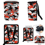 Tomeusey Camouflage Backseat Pet Bed Mat,Pet Bandana and Garbage Bag, Dog Seat Cover for Car Back Seat, Non-Slip Travel Pet-Friendly Seat Cover for Cars SUVs and Trucks L