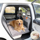 PetPurrio Backseat Pet Bed Mat, Non-Slip Travel Pet Mat, Dog Bed for Car Back Seat, Suitable for Backseat Extenders and Trucks SUVs