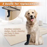 Dog Paw Wound Recovery Boot, Anti-Slip Dogs Socks Boots, Breathable Pet Bootie for Injured Paw, Dog Pad Protector for Outdoor Walking 2pcs (XL)