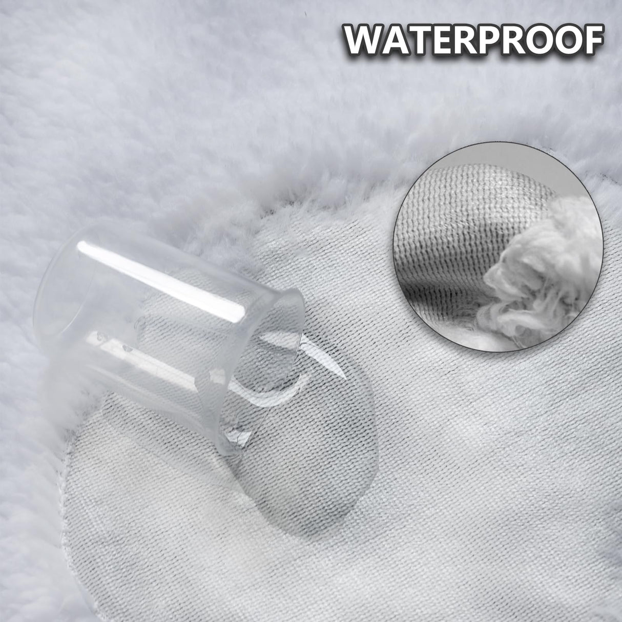 AIWEK Dog Blankets Waterproof Pet Blanket Paw Printing Super Soft Warm Fluffy Facecloth Sofa Car Bed Protector, Urine Proof Washable for Puppy Large Dogs & Cats 60"*80" Beige