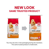 Purina Start and Grow | Non-Medicated Chick Feed Crumbles | Nutritionally Complete - 25 Pound (25 lb.) Bag