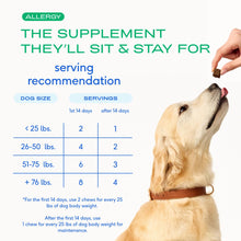 Load image into Gallery viewer, Native Pet Dog Allergy Chews - Dog Allergy Relief with Probiotics and Colostrum for Itchy Skin Relief to Support Seasonal Allergy and Healthy Immune System - All Natural Anti-Histamine - 30 Chews
