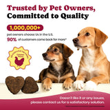 Glucosamine for Dogs - Hip and Joint Supplement Chews for Senior & Large Breed, Joint Supplement for Dogs with Chondroitin, Wuffe Joint Chews for Pain Relief - 60-Day Satisfaction Guarantee - 180 Ct