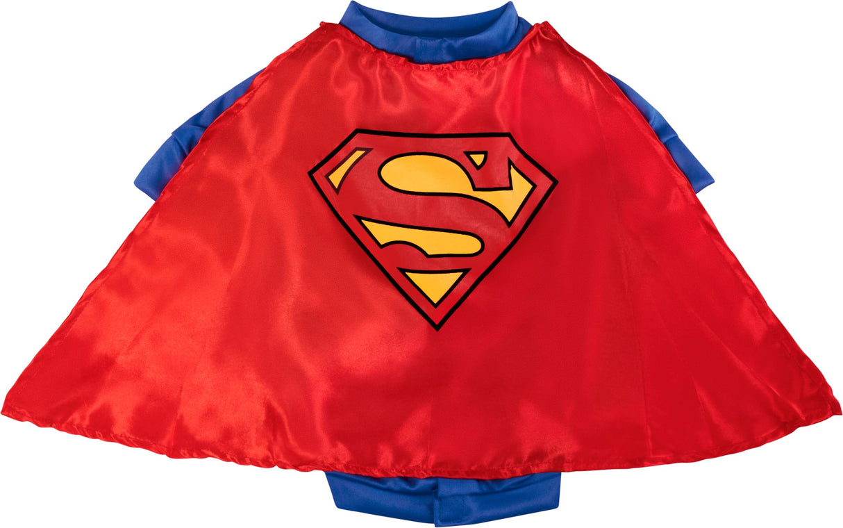 DC Comics Superheroes: Superman Pet Costume for For Dogs or Cats by Rubies, XL