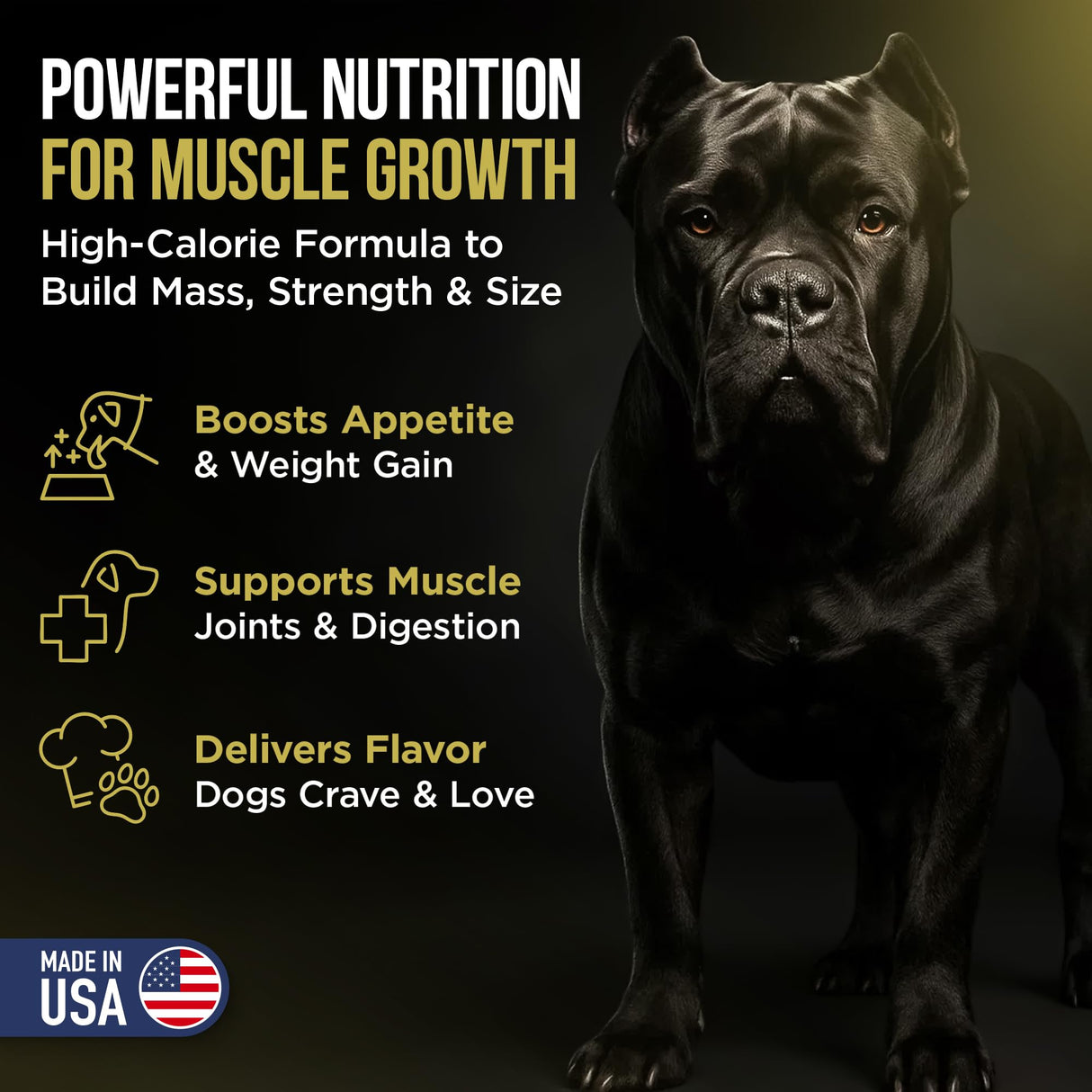 PET CARE Sciences Dog Weight Gainer 90 Servings - Weight Gain Supplements for Dogs - Canine and Dog Muscle Builder - Made in The USA