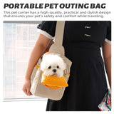 ONECUTE Soft and Comfortable Pet Carrier and Business Backpack with Strong Support - Ideal for Business, Travel, and Outings with Small Dogs and Cats (Kahki,15.7" L x 5.5" W x 9.8" H，up to 16lbs