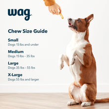 Load image into Gallery viewer, Wag Yak Cheese Himalayan Dog Chews, Dog Treats for Large Size Dogs, All Natural, High Protein for Aggressive Chewers, 35-55 lbs, 3 Count, 9.9 oz

