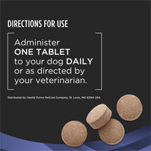 Load image into Gallery viewer, Purina Pro Plan Veterinary Supplements FortiFlora Probiotics for Dogs Chewable Tablets for Digestive Gut Health and Diarrhea - 90 ct. Canister
