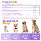 Coprophagia Deterrent for Dogs-200 Chews No Poop Eating Deterrent for Dog-Prevent Stop Dogs from Eating Poop Supplement-Breath Freshener-No Poo Chews with Digestive Enzymes&Probiotics-Chicken Flavor