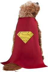 DC Comics Superheroes: Superman Pet Costume for For Dogs or Cats by Rubies, Large