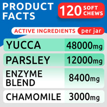Load image into Gallery viewer, BARK&amp;SPARK No Poo Chews for Dogs - Coprophagia &amp; Stool Eating Deterrent with Probiotics, Digestive Enzymes &amp; Breath Aid Support - Stop Dog Poop Eating - Made in USA - 120Ct
