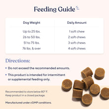 Load image into Gallery viewer, Pawfy Calming Chews for Dogs | Natural Dog Calming Chews - Supports Relaxation and Calm Behavior | Helps with Thunder, Separation, Chewing &amp; Barking | Soothing Aid for Fireworks - 30 Turkey Treats
