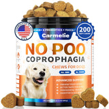 No Poo Chews for Dogs - 200 Chews Coprophagia Deterrent for Dogs - Stool Eating Deterrent with Probiotics & Enzymes for Digestive, Teeth Health & Immune - Stop Dog Poop Eating - Chicken Flavor