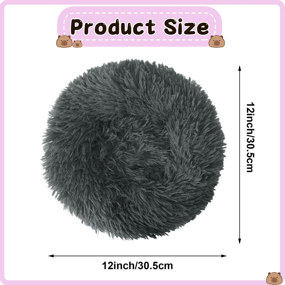 PETKNOWS 2 Pieces Guinea Pig Beds, Hamster Beds, Thickened and Warm Winter Guinea Pig Beds for Dwarf Rabbits, Chinchillas, Hamsters, Hedgehogs, Ferrets
