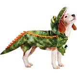 Kodervo Alligator Dog Costume - Funny Crocodile Costume for Small to Large Dogs, Halloween Cosplay Dress