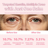 2PCS PDRN Pink Collagen Volume Multi Balm Stick - Hydrating Balm Eye Cream Make Up Base & Moisture Stick, Collagen Wrinkle Stick Face & Body Balm for Neck, Forehead, Smile Lines, Lips