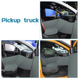 RUIANTE Front Seat Dog Car Seat Cover,Waterproof & Scratch-Resistant,Non-Slip & Stable,Universal Dog Car Seat Protector for Pickup Trucks,Pet Travel(Upgraded Version, Dark Green)