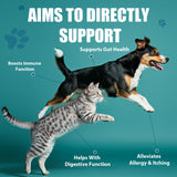 ORAVELi Probiotics for Dogs - Dog Probiotics with Prebiotics & Digestive Enzymes, Support Cut Health, Digestive Health & Immune System, Diarrhea & Allergy Itch Relief, 180 Soft Chews