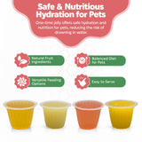 Snout and Shell Pet Jelly Pods Variety Pack - Nutritious Jelly Fruit Nectar Treats for Geckos, Sugar Gliders, Birds, Small Pets - Real Fruit Juice - 40 Cups