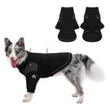 OneTigris Dog Sweater, Turtleneck Thick Dog Sweater for Small Medium Dogs, Warm Clothes for Cold Weather, Soft Lightweight and Stretchy Winter Coat for Christmas Thanksgiving