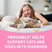 Load image into Gallery viewer, Nutramax Proviable Probiotics for Dogs and Cats, Daily Digestive Health Supplement with Multiple Strains of Bacteria, Cat and Dog Probiotics Plus Prebiotics, 80 Capsules
