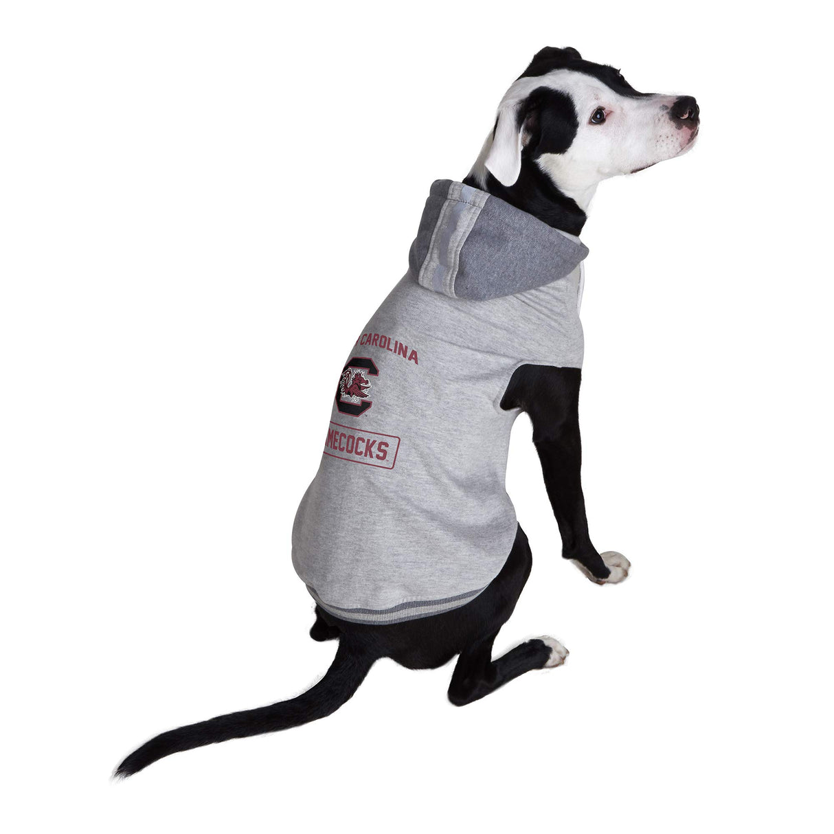 Littlearth NCAA USC Trojans Pet Hooded Crewneck, Team Color, Small