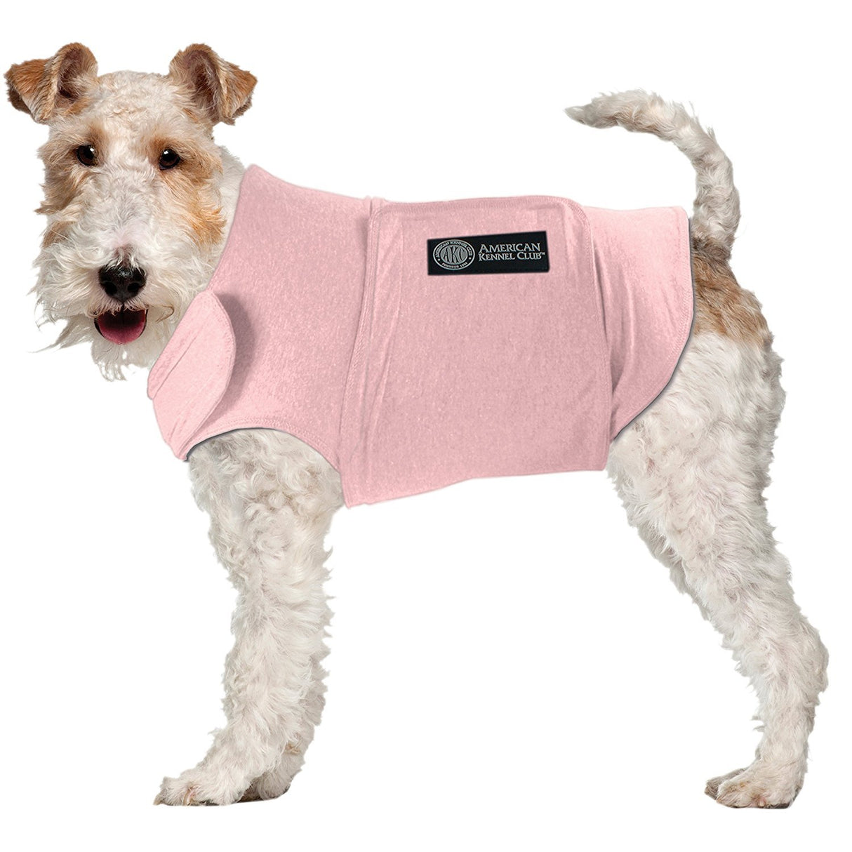 American Kennel Club Anti Anxiety and Stress Relief Calming Coat for Dogs, Extra Large, Pink