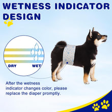 Load image into Gallery viewer, XPCARE 50 Count Disposable Male Dog Diapers, Male Dog Wraps,Super Absorbent Leak-Proof Fit (Small)
