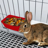 AMZSYLV 26 Pack Rabbit Feeder Waterer Chicken 21 oz Food Water Cage Cups Puppy Cat Hanging Feeding Dish Coop Bowl Watering Container Treats Drinker for Pigeon Bird Bath Basin Hamster Bed