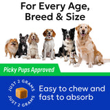BARK&SPARK Green Grass Chews - Dog Pee Grass Spot Saver Caused by Dog Urine - Urine Neutralizer for Lawn, Gut Health Probiotics & Enzymes, Lawn Burn from Pee, Grass Burn Spot Chews Rocks