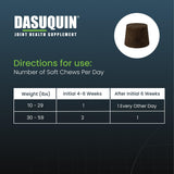Nutramax Dasuquin for Small to Medium Dogs, Joint Health Supplement, Contains Glucosamine for Dogs, Plus Chondroitin, ASU, MSM and More, Supports Healthy Joints, Soft Chews, 42 Count
