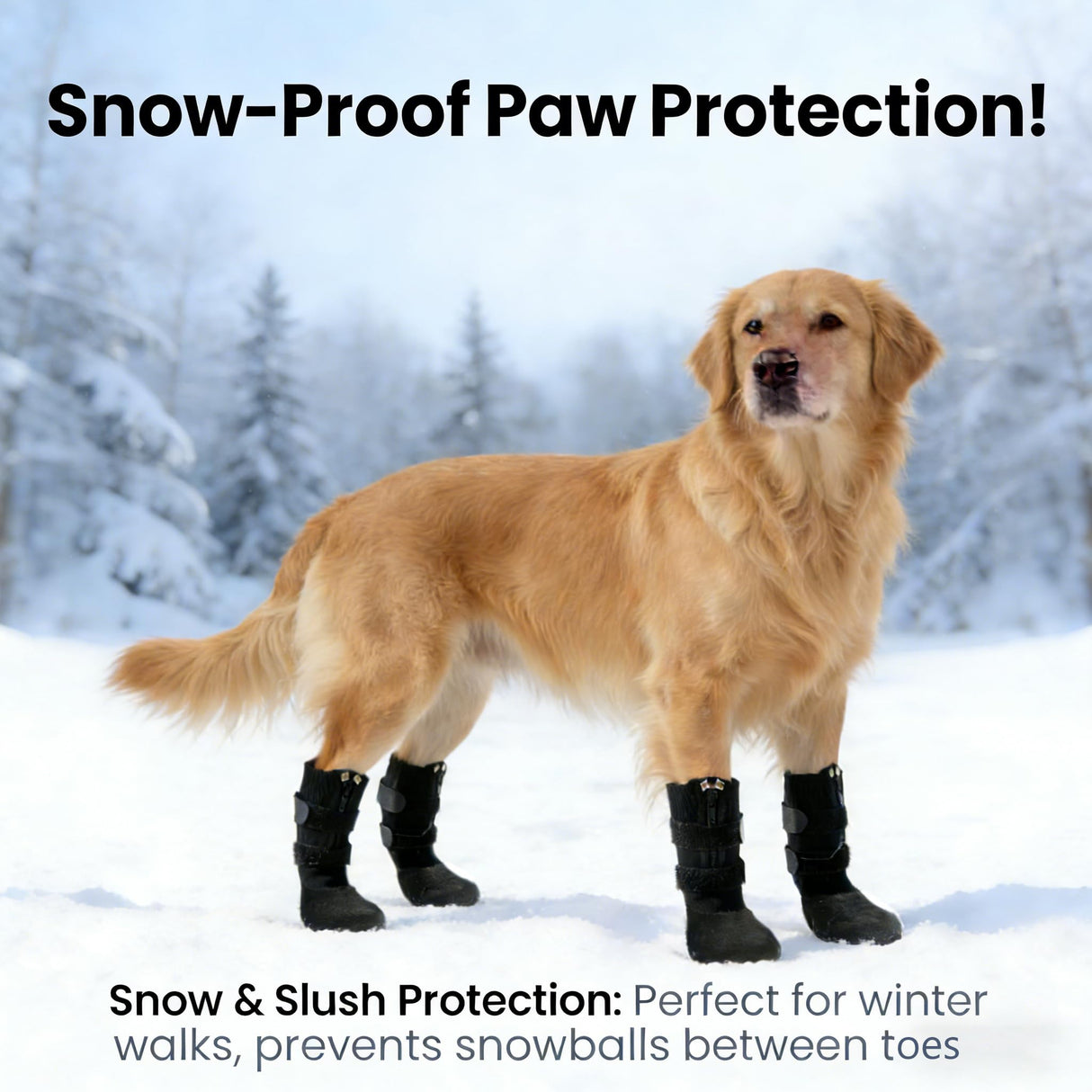 Phaechild Anti Slip Dog Socks Boots with Zipper,Waterproof Dog Shoes to Prevent Licking Paws,Winter Snow Rain Days/Hot Pavement Protection for Small Medium Large Senior Dogs Pink M