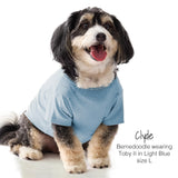 Pet Passion Toby II - The Perfect Tee, 3 Pack Short Sleeve Pet T-Shirt 100% Organic Cotton Tees Clothes for Small, Medium, Large Dogs, Navy Camo, Small (10-25 lbs)