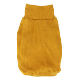 LOPHIPETS Small Dog Turtleneck Sweaters for Teacup Chihuahua Yorkie Puppy Cat Clothes-Yellow/S