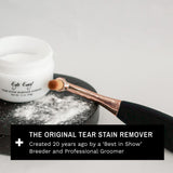 Eye Envy Dog Tear Stain Remover Starter Kit with ProPowder Brush | Stain Solution, Applicator Pads, Stain Powder and Small Applicator Brush | Lasts 30-45 Days