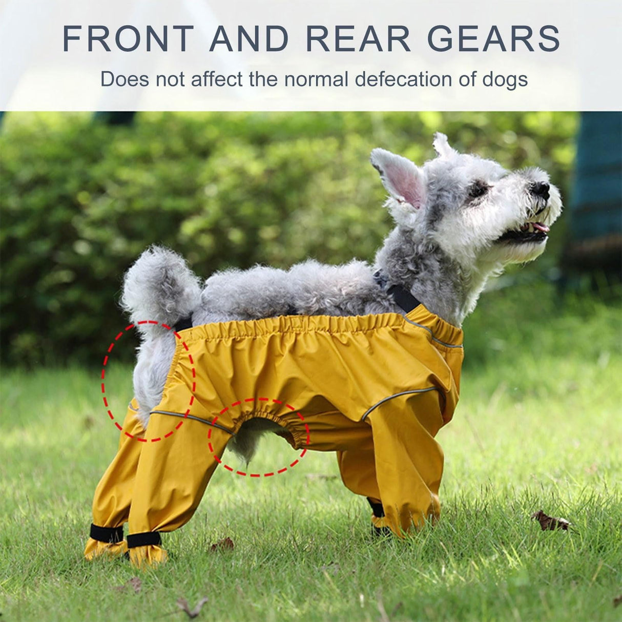 Dog Subspender Boots Rain Boots for Dogs Snow Suit with Boot Waterproof Leggings for Paw Protectors Outdoor Walking Dirty-Proof Snow Pants with Attached Shoes Running Hiking Winter Pants