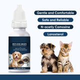 asomooh Cataract Drops for Dogs, Dog Eye Drops, Improve Vision Clarity, Improve Eye Vision and Cataracts(2 x 10 mL)