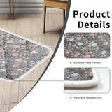 Dekeyoo Dog Crate Mat, Soft Reversible Pet Bed Pad with Short Plush, 60x90cm, 2cm Thick, Machine Washable Mat for Small Dogs and Cats, Fits 90cm Crates