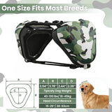 KingGlore Dog Ear Muffs for Noise Protection, 22dB NRR Noise Cancelling Headphones for Dogs - Adjustable & Comfortable Calming Earmuffs, Anxiety Relief for Fireworks, Thunder, Hunting, Vacuums, Travel