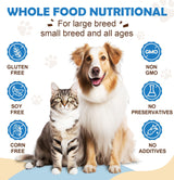 Probiotic Powder for Dogs with Pumpkin, Prebiotics & Digestive Enzymes, 6 Billion CFUs Dog Probiotics for Digestive Health, Diarrhea & Itchy Skin Relief, Chicken Flavor, 90 Scoops